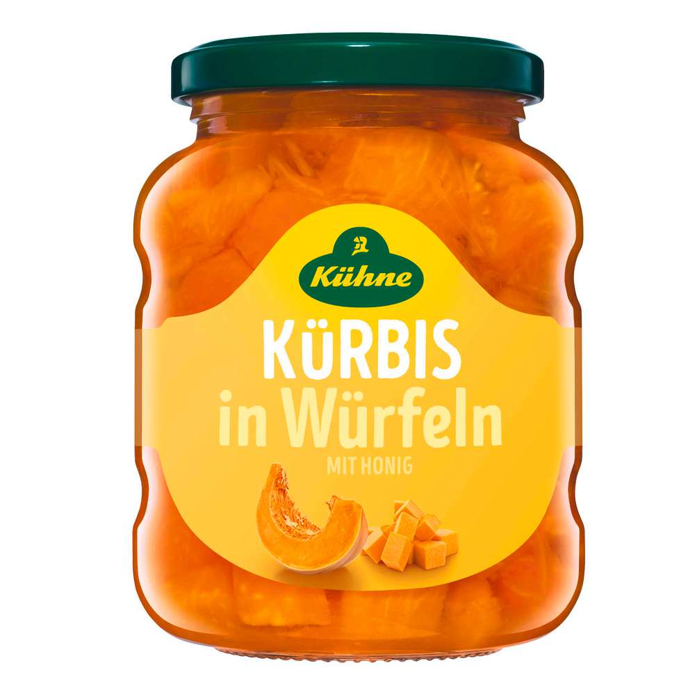 Produktabbildung Kühne Kürbis in Stückchen