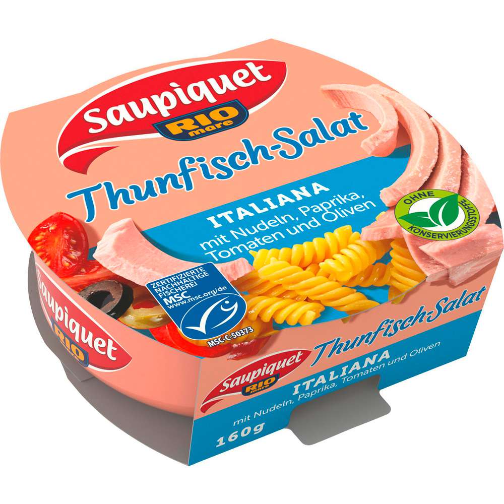 Produktabbildung Saupiquet MSC Thunfisch Salat, Italiana