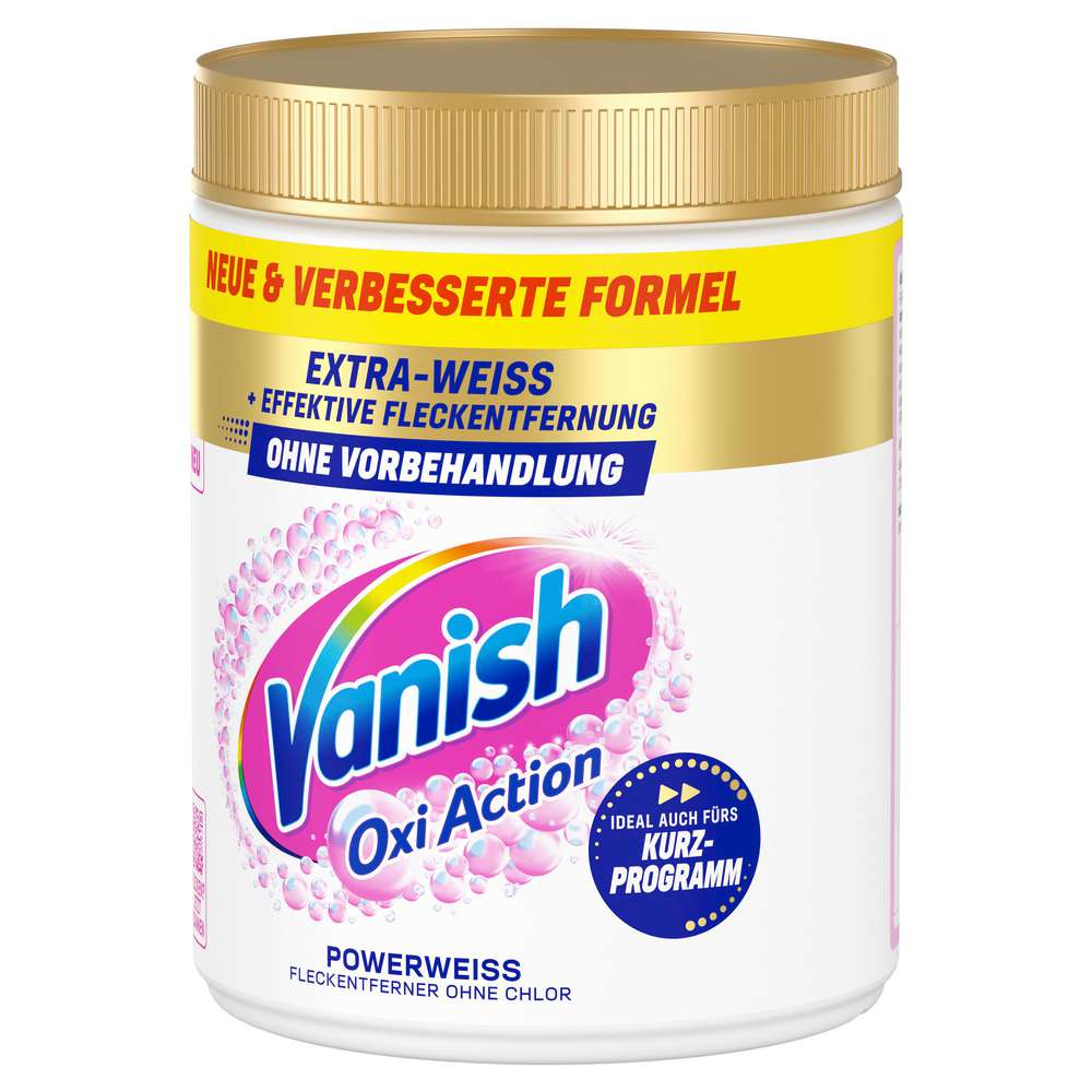 Produktabbildung Vanish Fleckenentferner Oxi Action, Powerweiss
