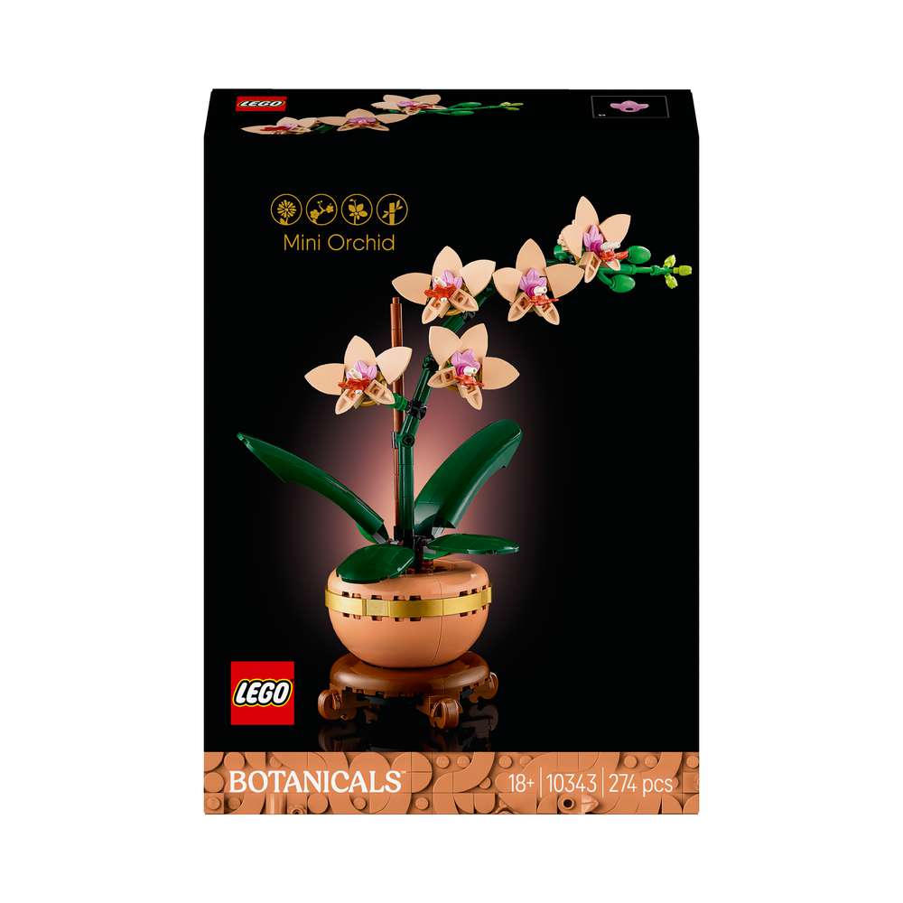 Produktabbildung Lego LEGO Botanicals Mini-Orchidee  10343