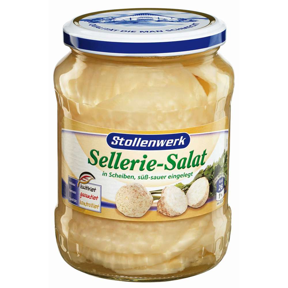 Produktabbildung Stollenwerk Sellerie-Salat, in Scheiben