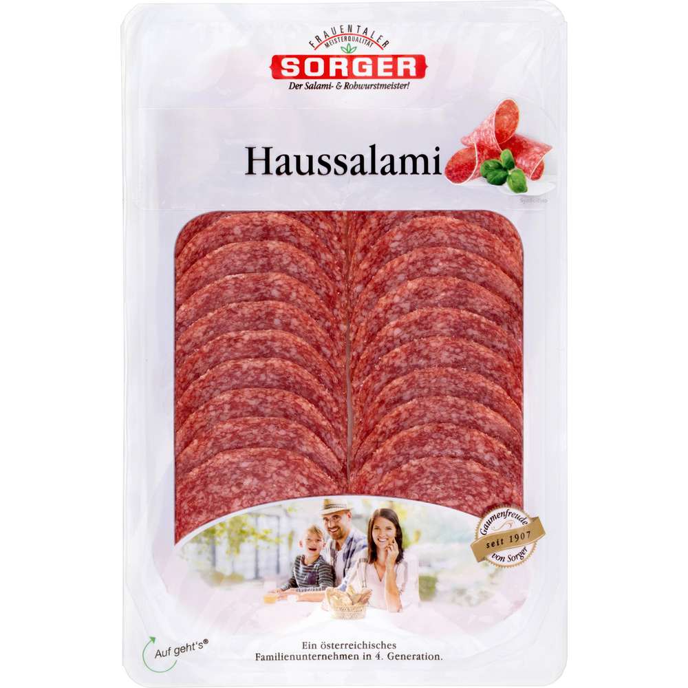 Produktabbildung Sorger Haussalami