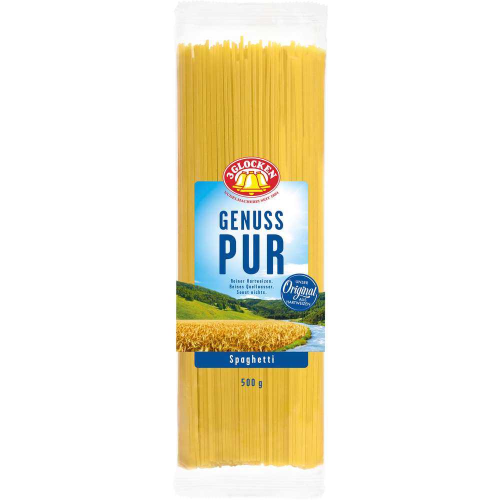 Produktabbildung 3 Glocken Nudeln Genuss pur, Spaghetti