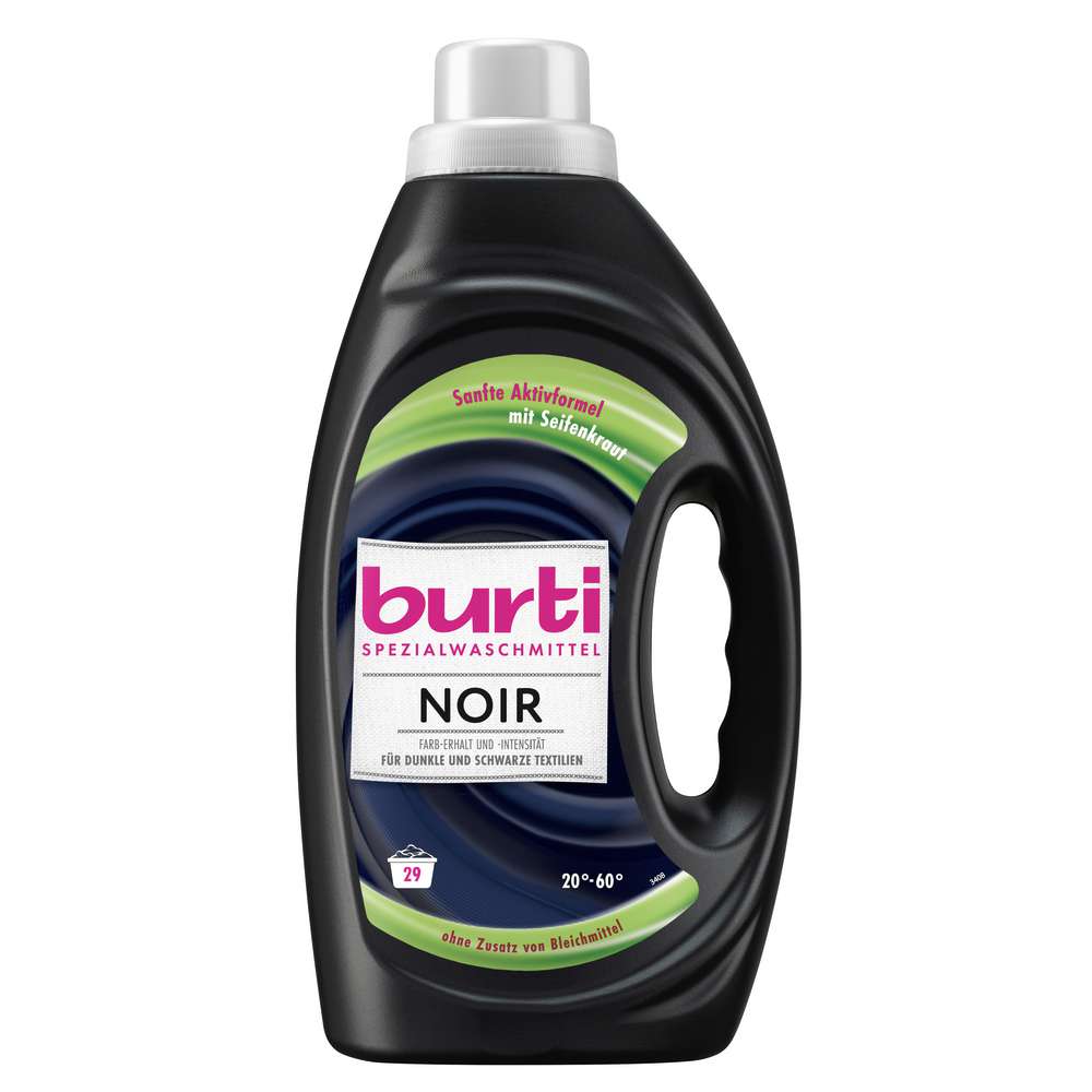 Produktabbildung burti Spezial-Waschmittel flüssig, Noir