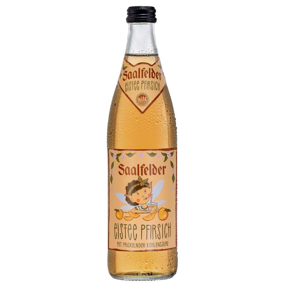 Produktabbildung Saalfelder Eistee Pfirsich