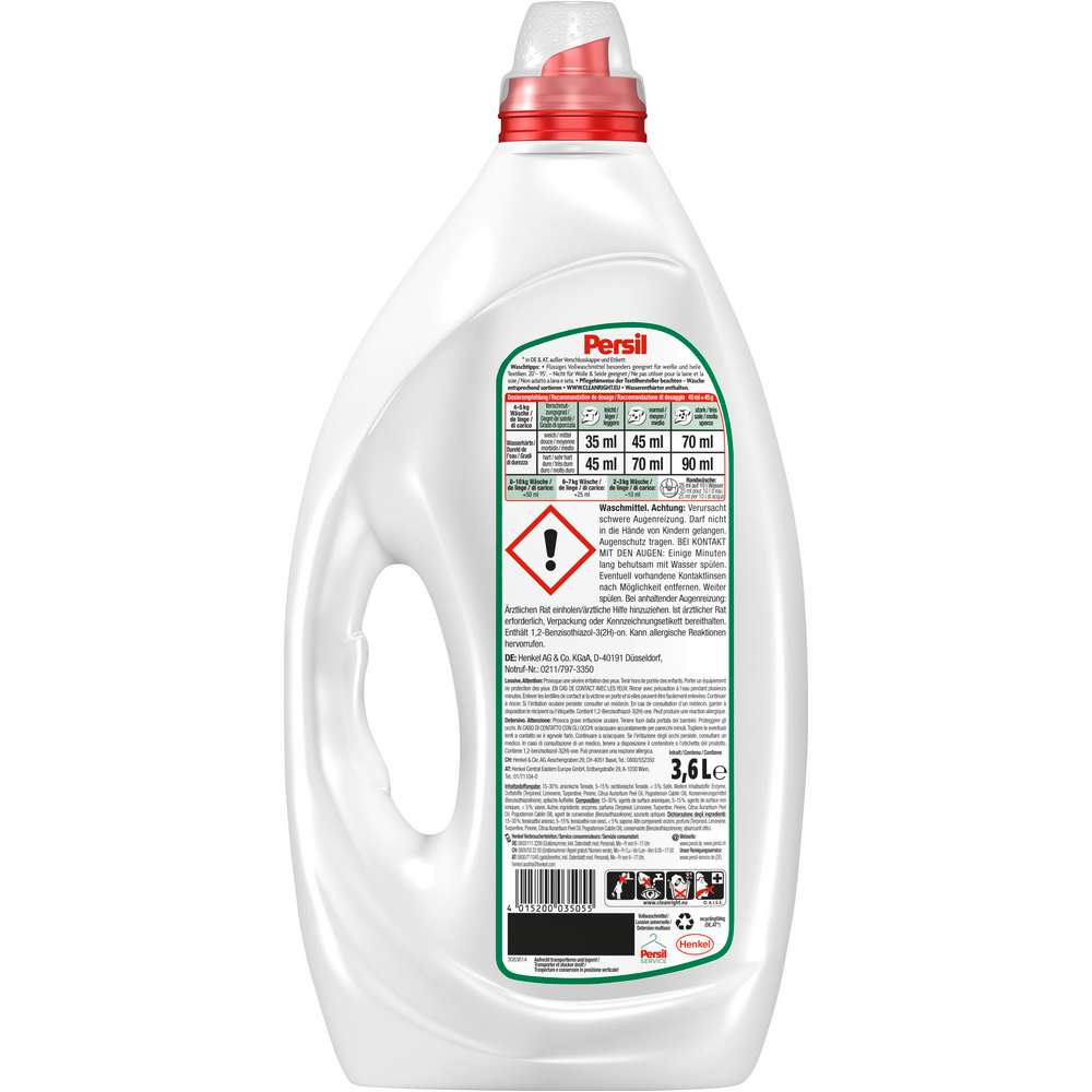 Produktabbildung Persil Universal-Waschmittel, Kraft-Gel, Tiefenrein