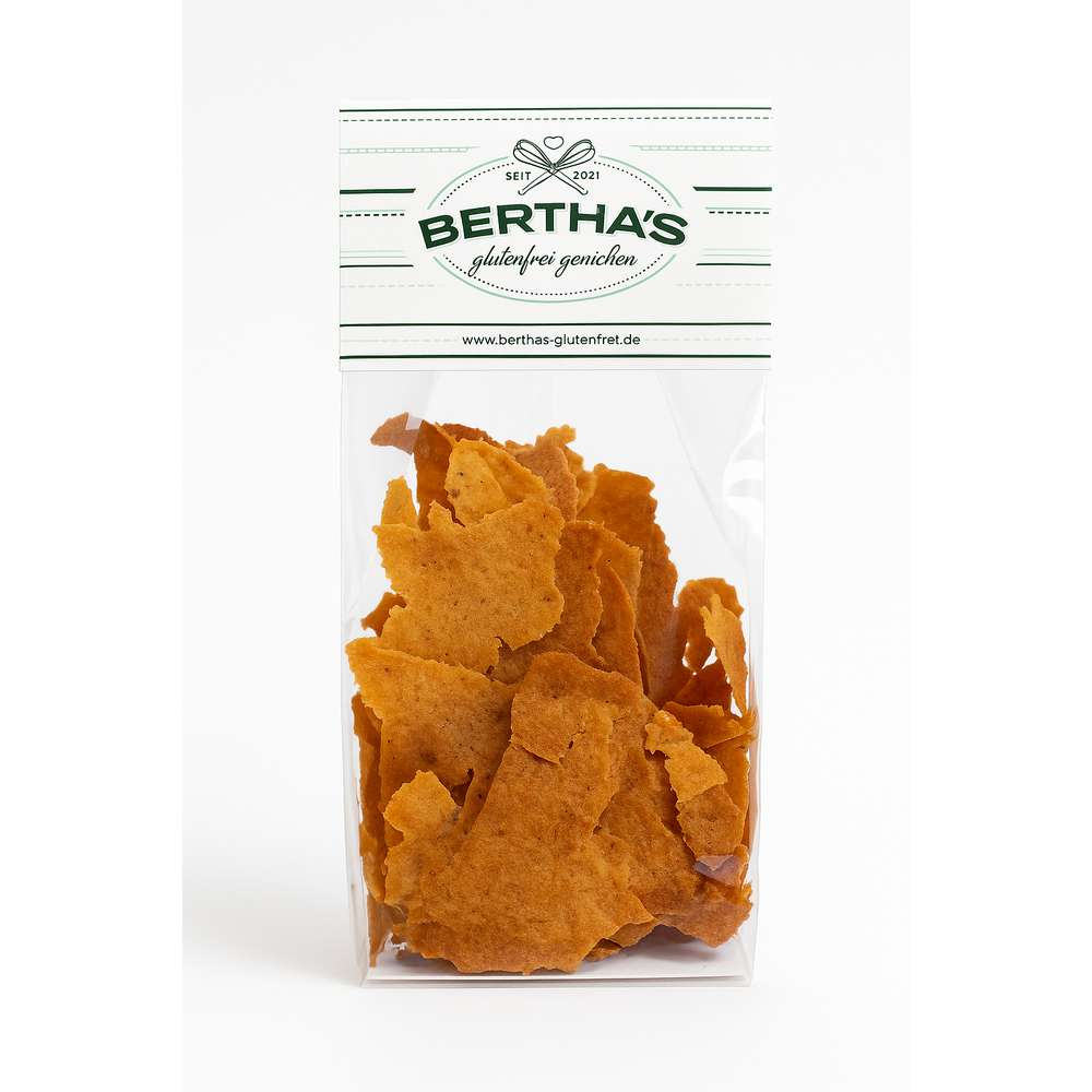 Produktabbildung Bertha's Olivenöl-Cracker, Glutenfrei