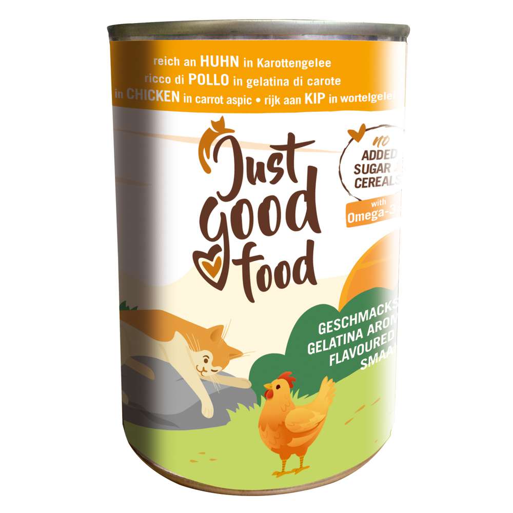 Produktabbildung Just Good Food Katzen-Nassfutter, Huhn