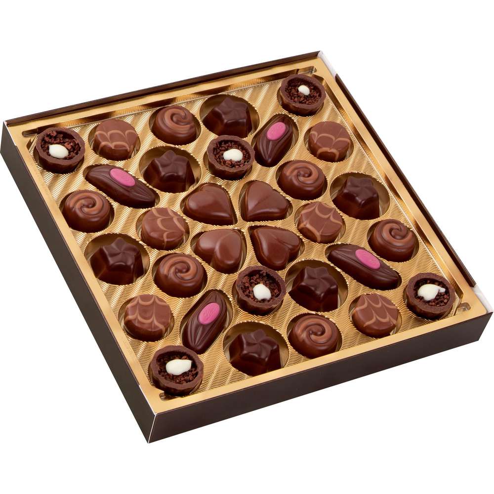 Produktabbildung Lindt Schoko-Pralinen, Mini, Feinherb