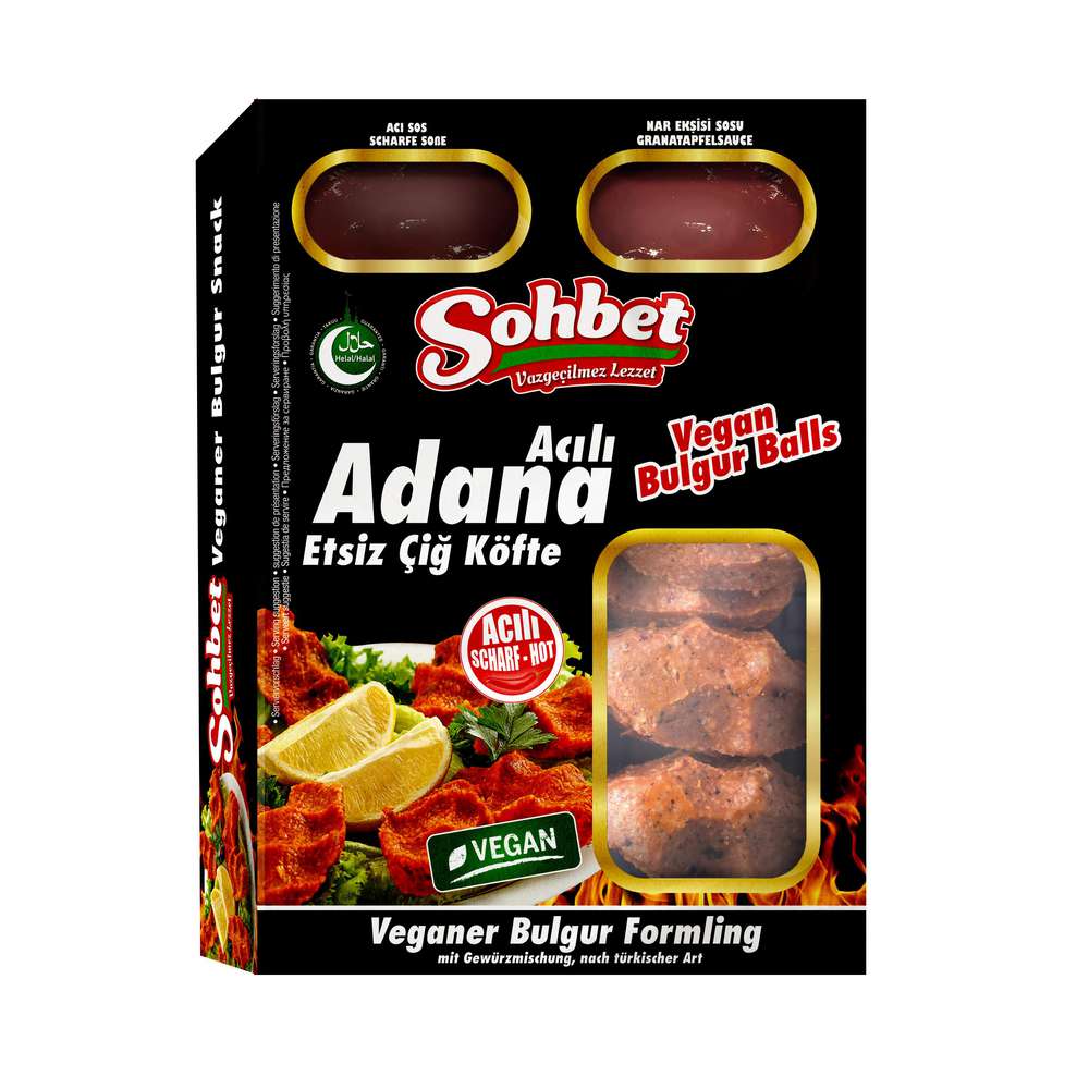 Produktabbildung Özyörem Veganer Bulgur Snack scharf
