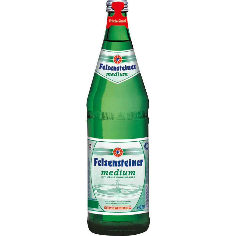 Produktabbildung Felsensteiner Mineralwasser, Medium