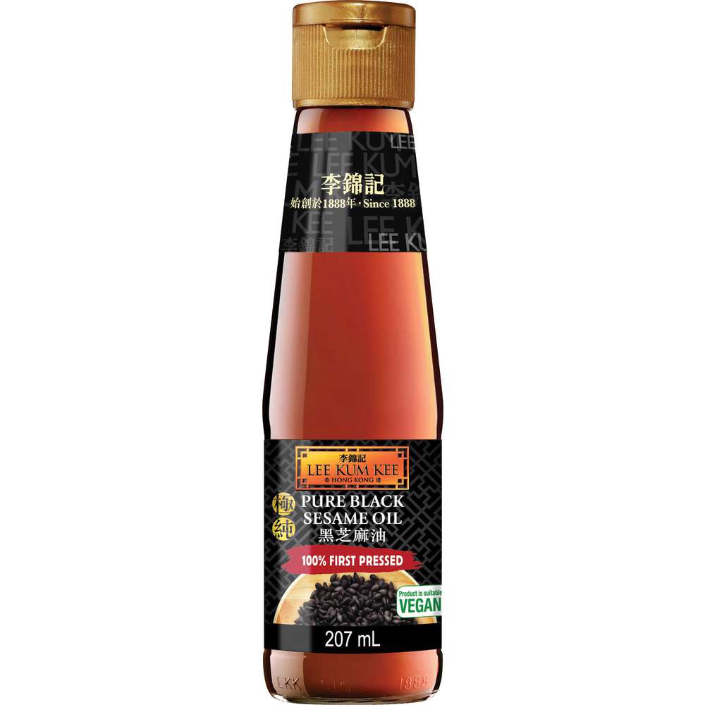 Produktabbildung Lee Kum Kee Sesamöl schwarz, pur