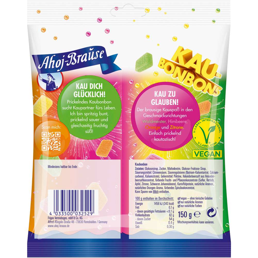 Produktabbildung Ahoj-Brause Kaubonbons 