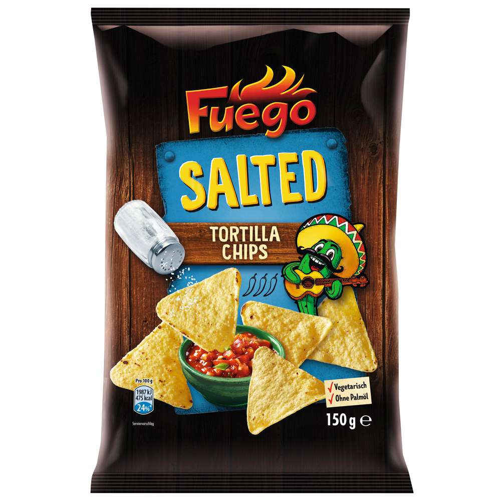 Produktabbildung Fuego Tortilla Chips Salted