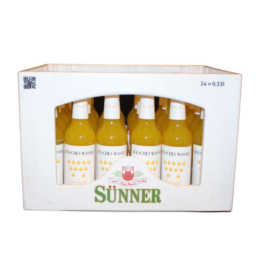 Produktabbildung Sünner Orangen-Limonade, Kölsches Wasser Orange