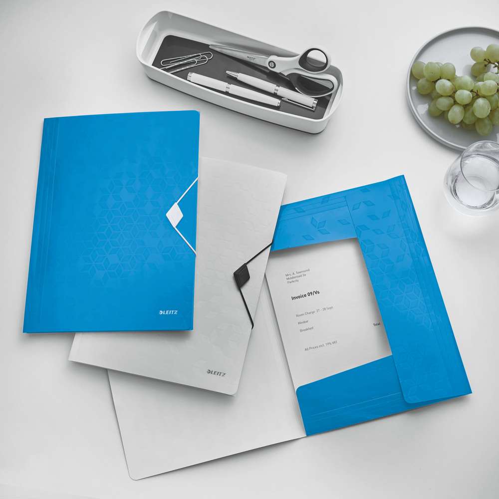 Produktabbildung Leitz Eckspanner, DIN A4, blau