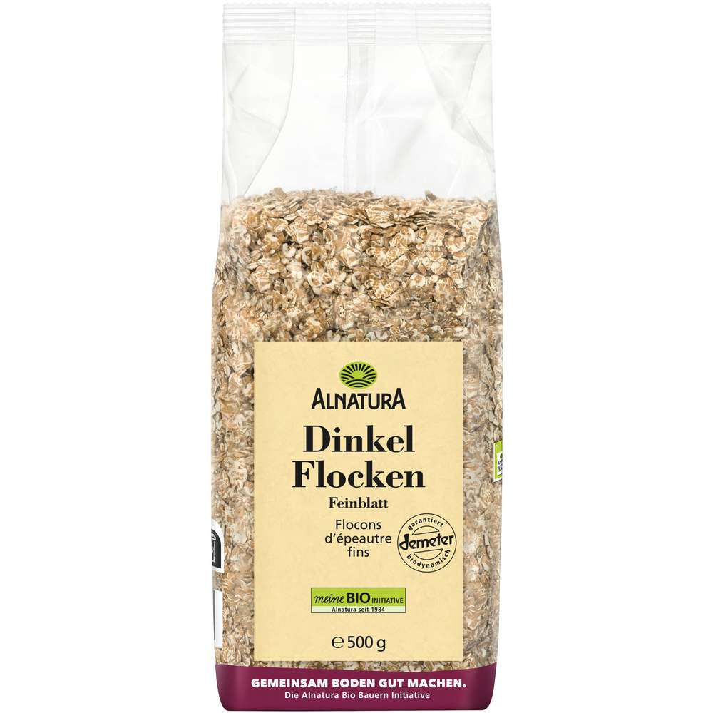 Produktabbildung Alnatura Bio Dinkelflocken, Feinblatt