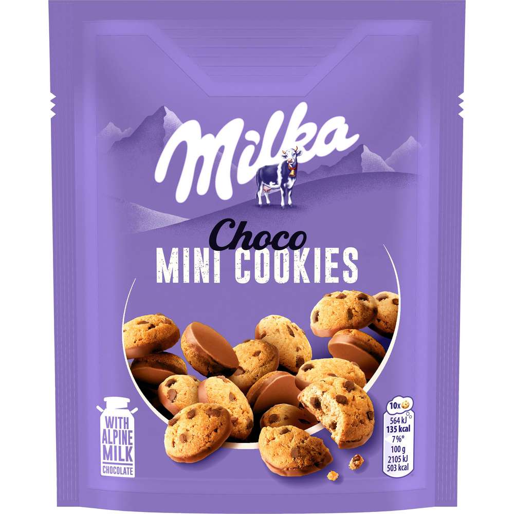 Produktabbildung Milka Mini Kekse Mini Cookies