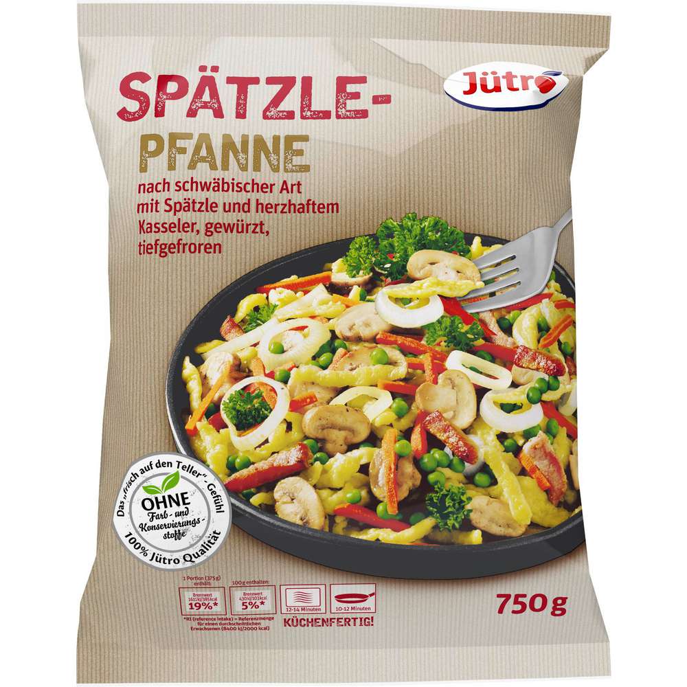 Produktabbildung Jütro Spätzlepfanne, tiefgekühlt