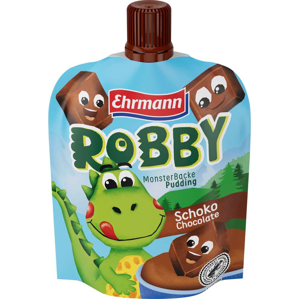 Produktabbildung Ehrmann Monsterbacke Pudding, Schoko