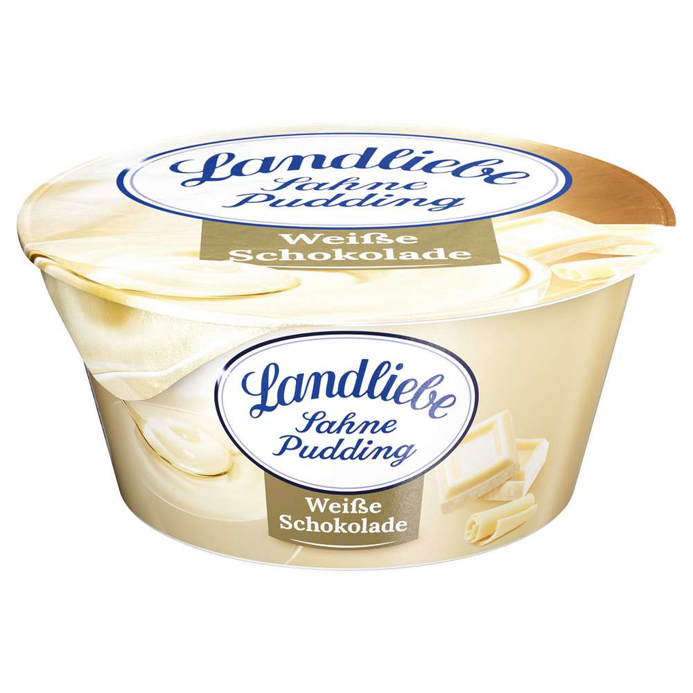 Produktabbildung Landliebe Sahnepudding Weiße Schokolade