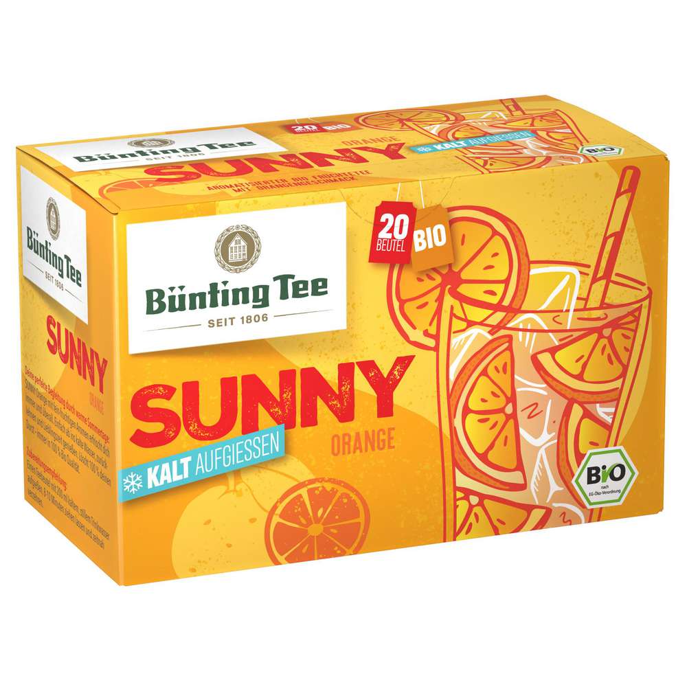 Produktabbildung Bünting Tee Bio Instanttee, Orange