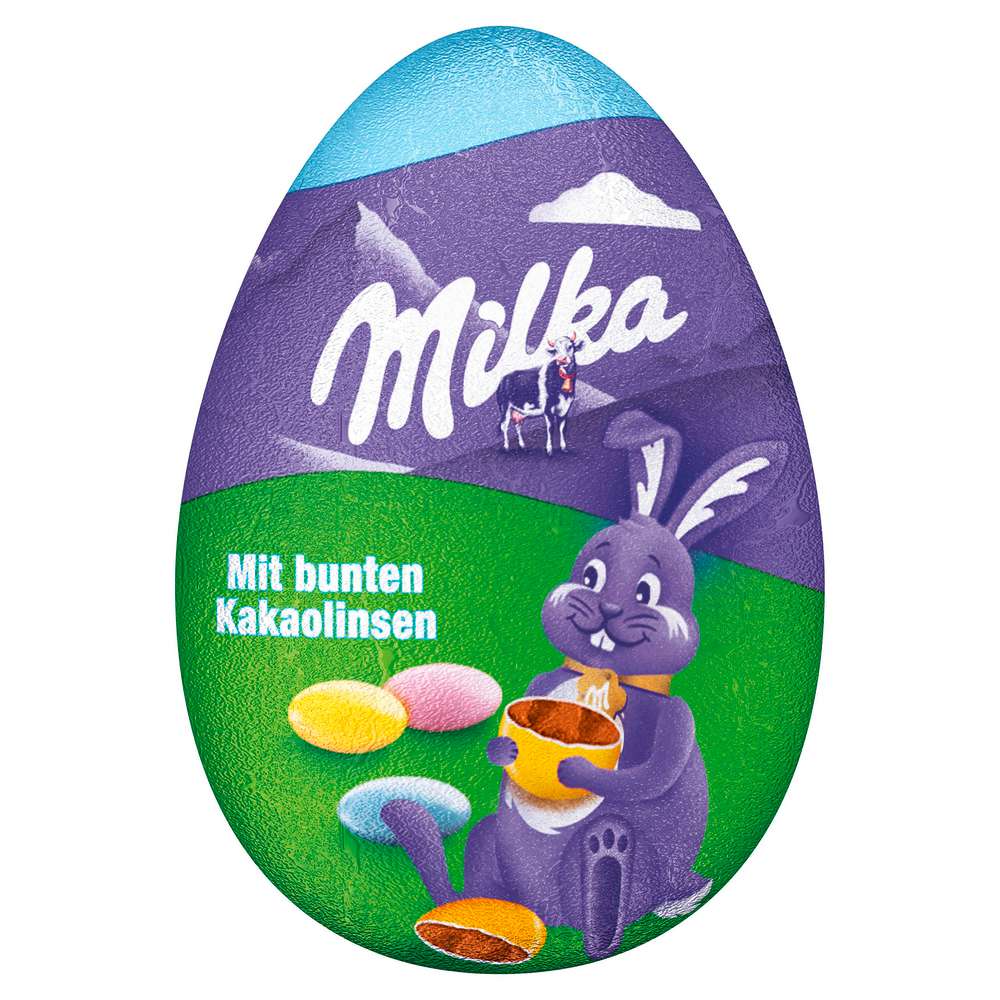 Produktabbildung Milka Schoko-Ei mit Schoklinsen