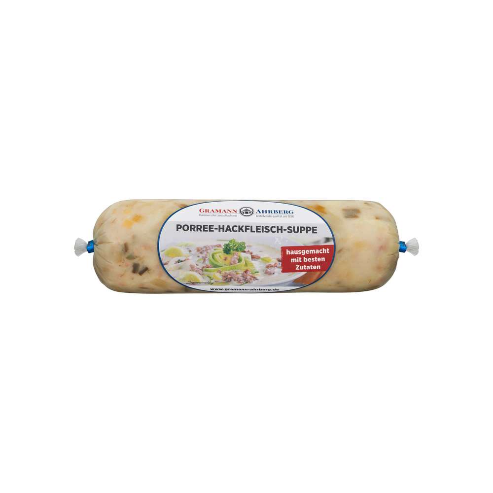 Produktabbildung Gramann & Ahrberg Porree-Hackfleisch-Suppe