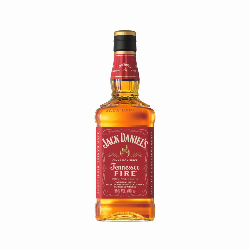 Produktabbildung Jack Daniel's Whiskey-Likör Tennessee Fire, 35 %