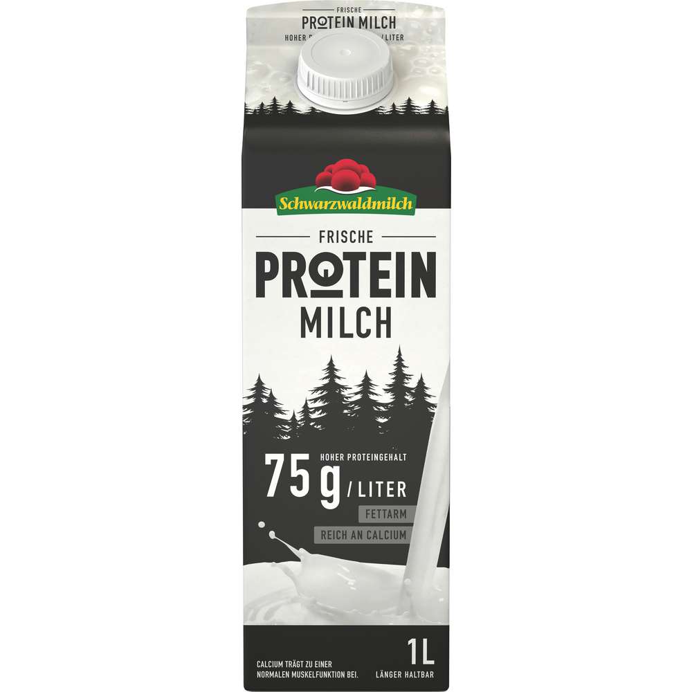 Produktabbildung Schwarzwaldmilch Frische Protein Milch 0,9% Fett, länger haltbar
