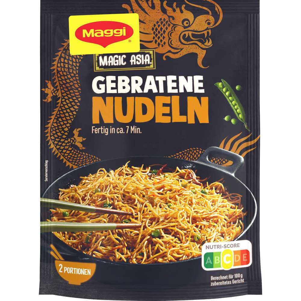 Produktabbildung Maggi Magic Asia gebratene Nudeln mit Gemüse