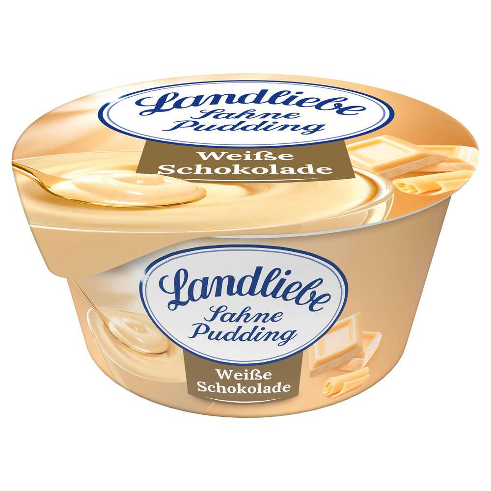 Produktabbildung Landliebe Sahnepudding Weiße Schokolade