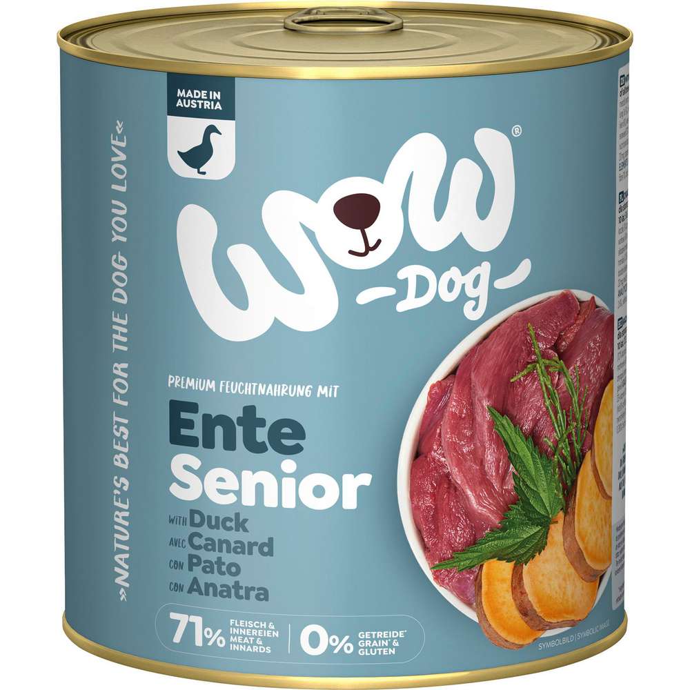 Produktabbildung WoW Hunde-Nassfutter, Ente