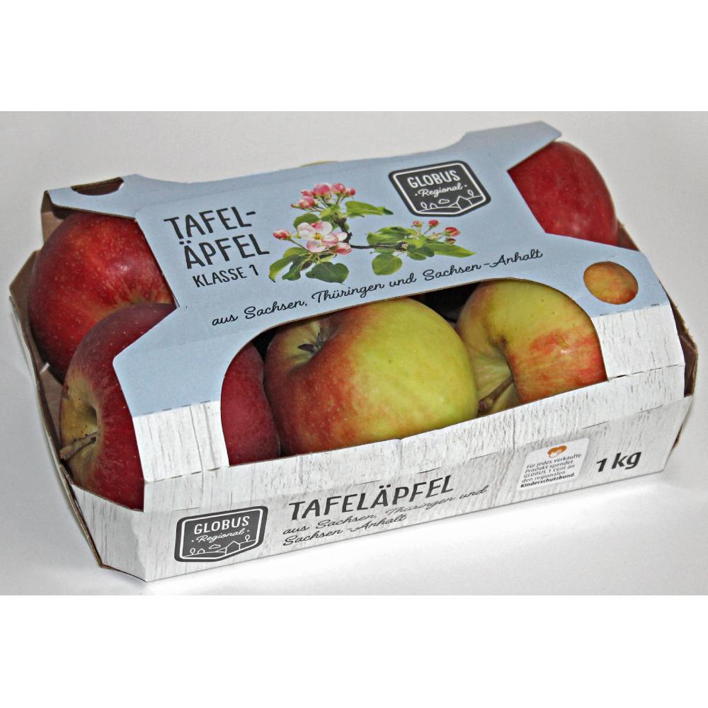 Produktabbildung keine Marke Globus Regional Tafeläpfel „Braeburn“, 1 kg-Schale