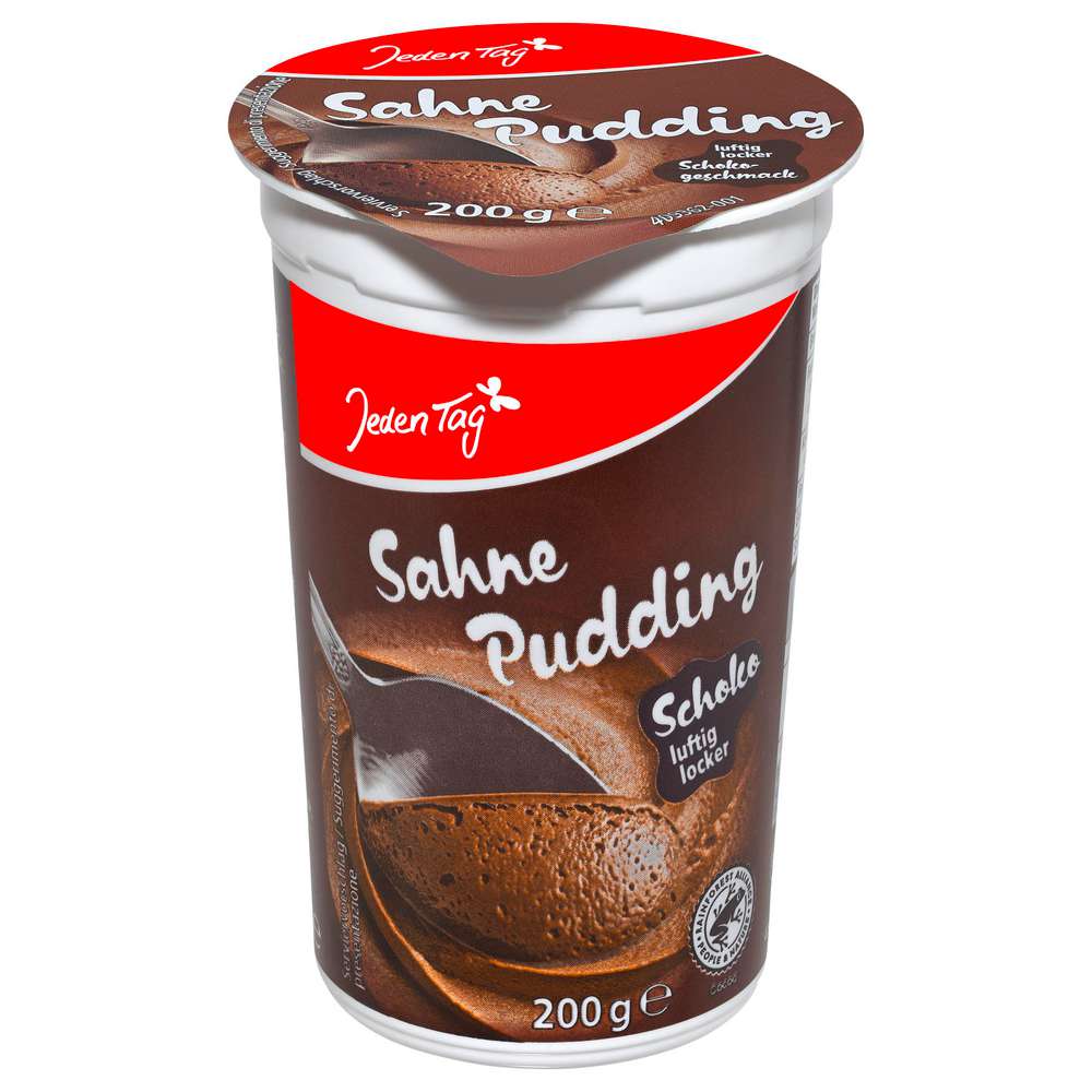 Produktabbildung Jeden Tag Sahnepudding, Schoko