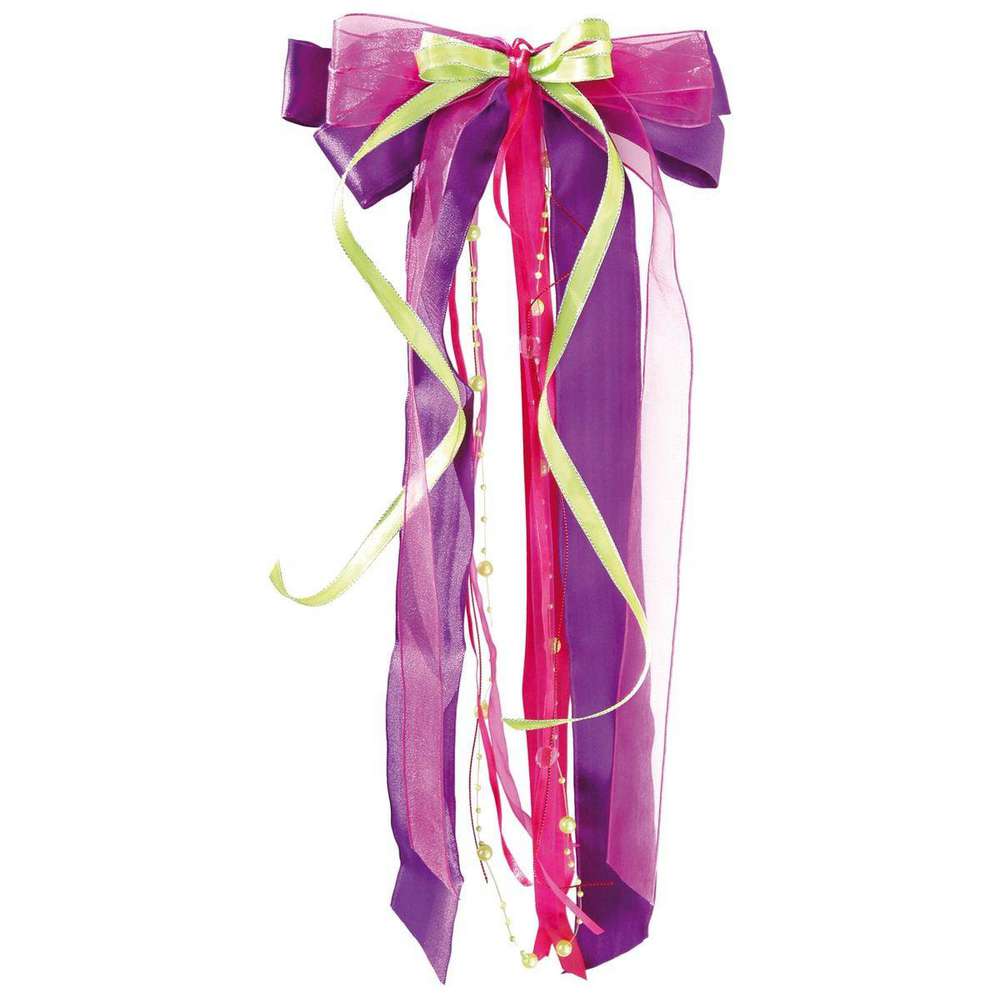 Produktabbildung Nestler GmBh Schultütenschleife lila/pink/grün