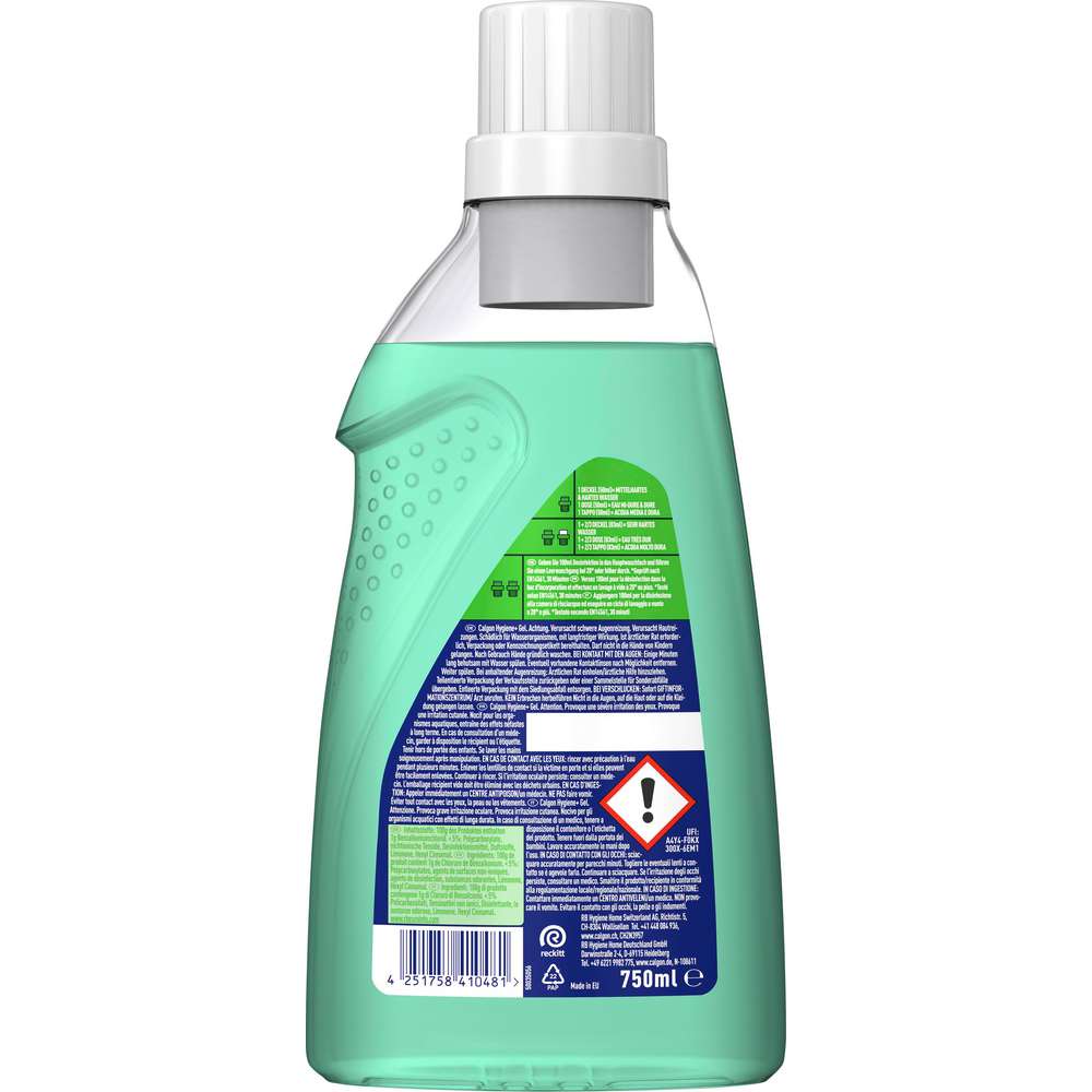 Produktabbildung Calgon Waschmaschinen-Entkalker, 4in1 Hygiene+/Gel