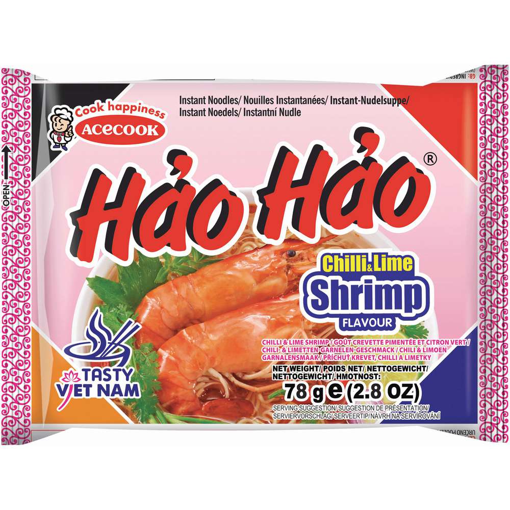 Produktabbildung Hao Hao Instant Nudeln, Shrimp