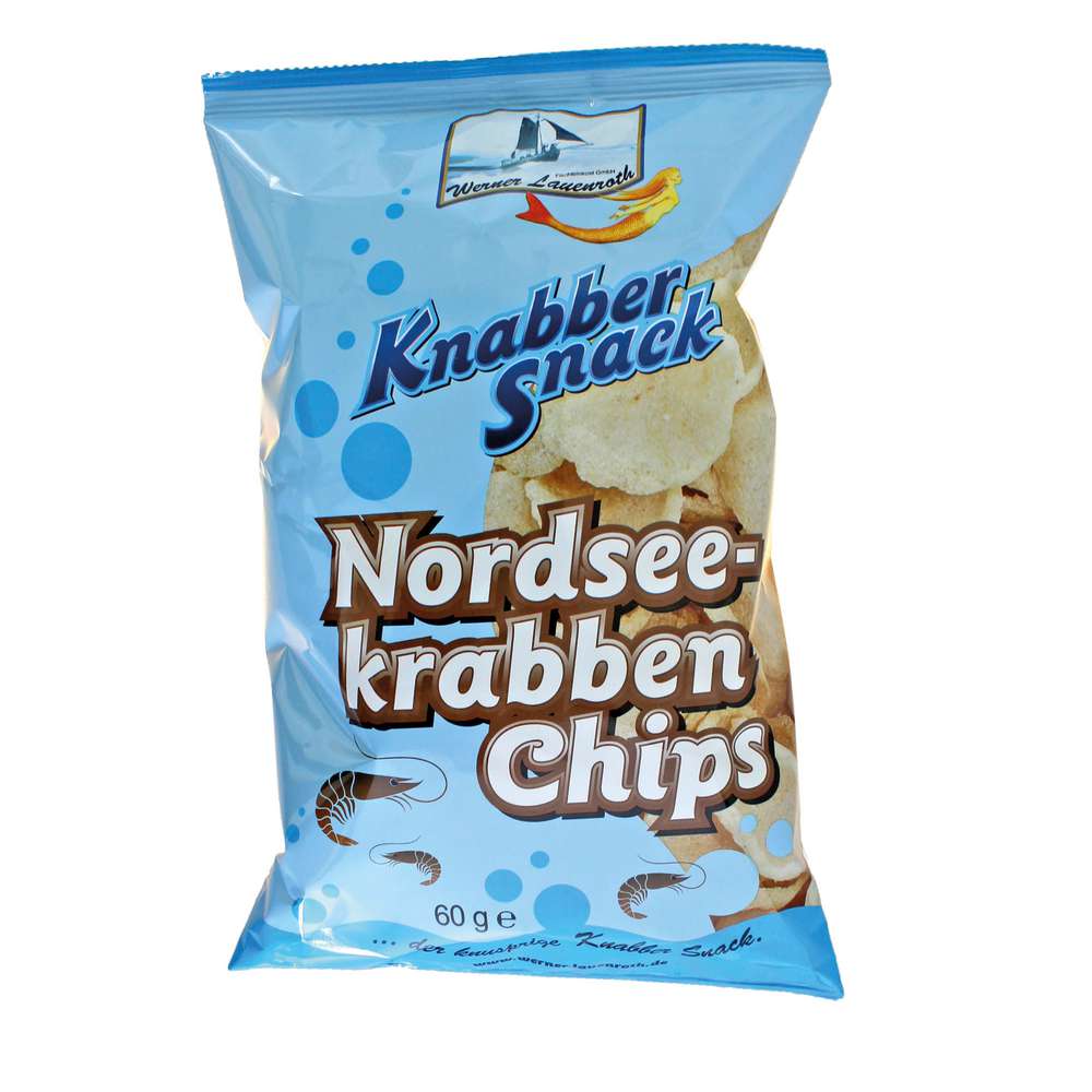 Produktabbildung Werner Lauenroth Nordseekrabben Chips