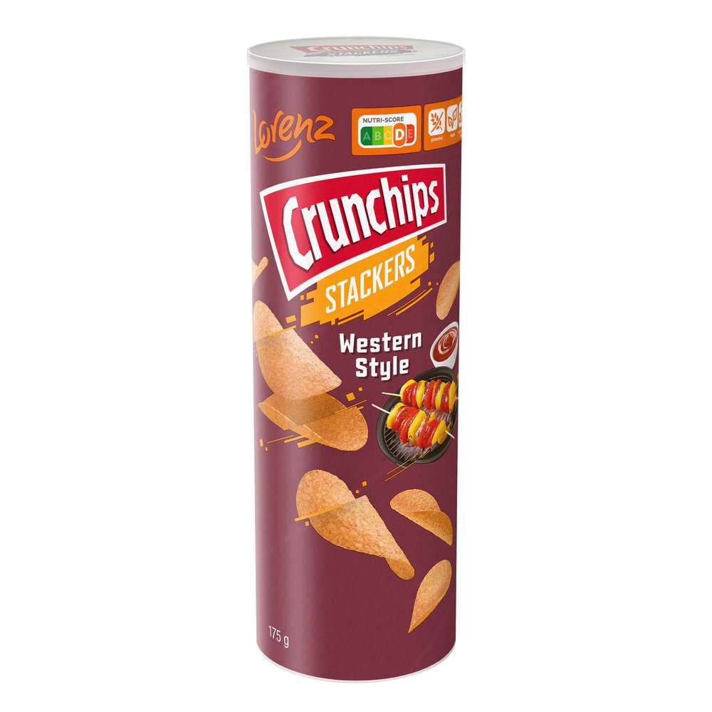 Produktabbildung Lorenz Crunchips Stackers, Western