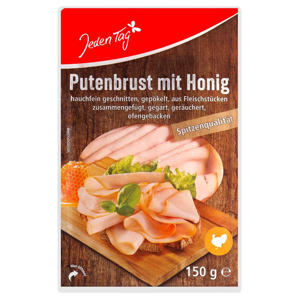 Produktabbildung Jeden Tag Putenbrust mit Honig