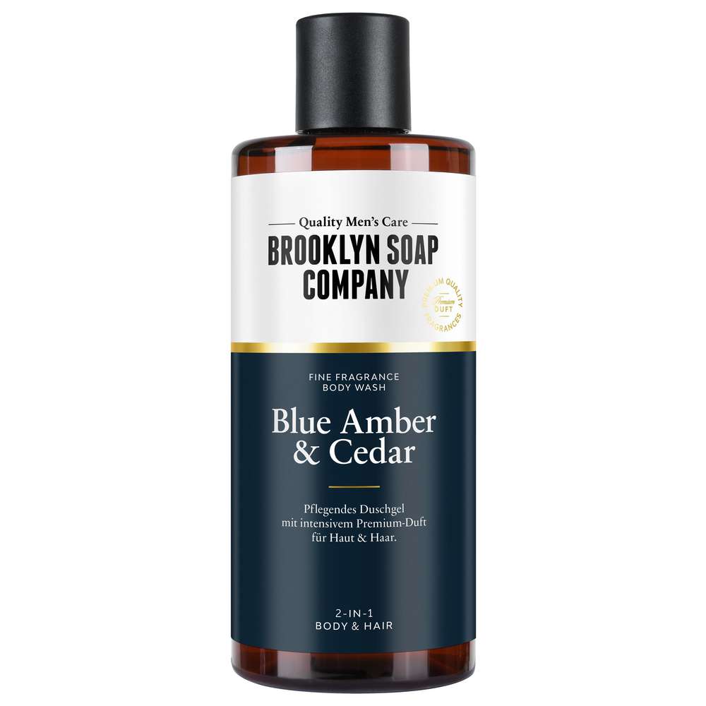 Produktabbildung Brooklyn Duschgel, Blue Amber & Cedar