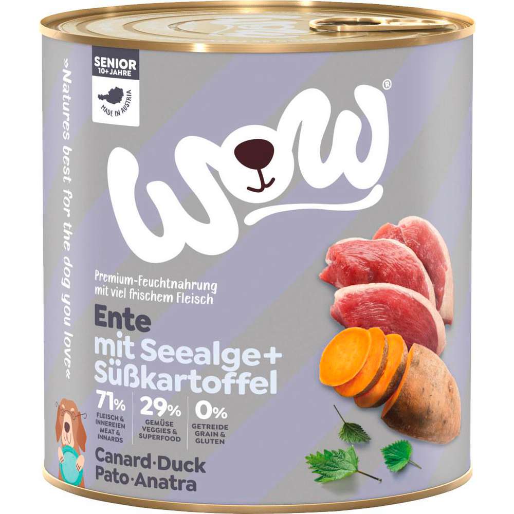 Produktabbildung WoW Hunde-Nassfutter, Ente