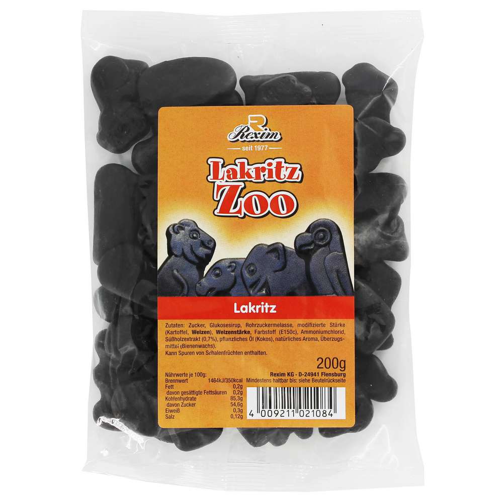 Produktabbildung Rexim Lakritz Zoo