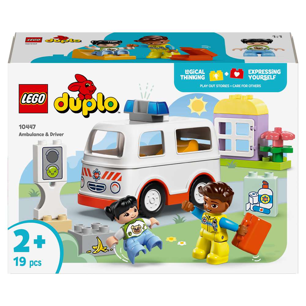 Produktabbildung Lego LEGO DUPLO Rettungswagen mit Fahrer 10447
