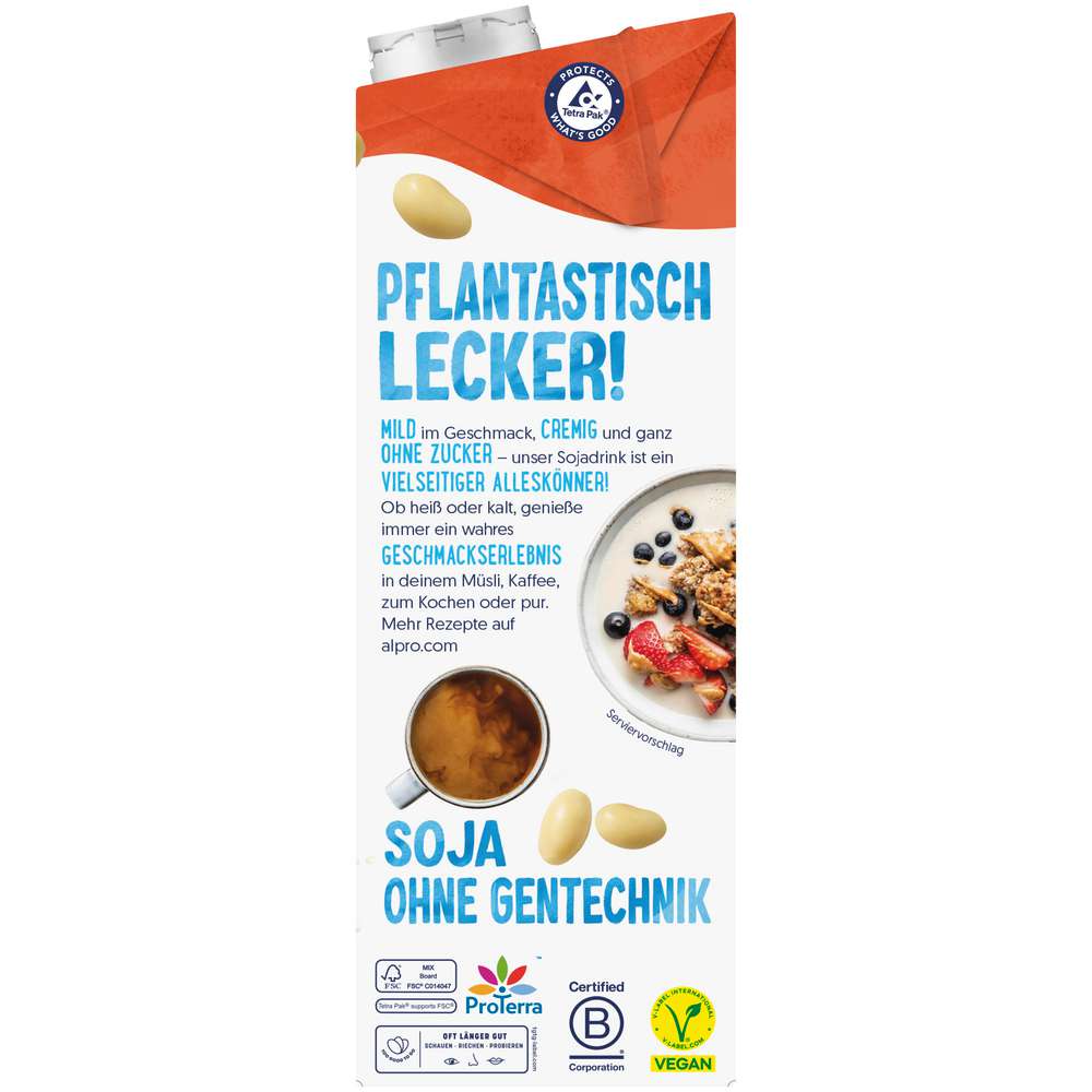 Produktabbildung Alpro Soja Drink, ungesüßt