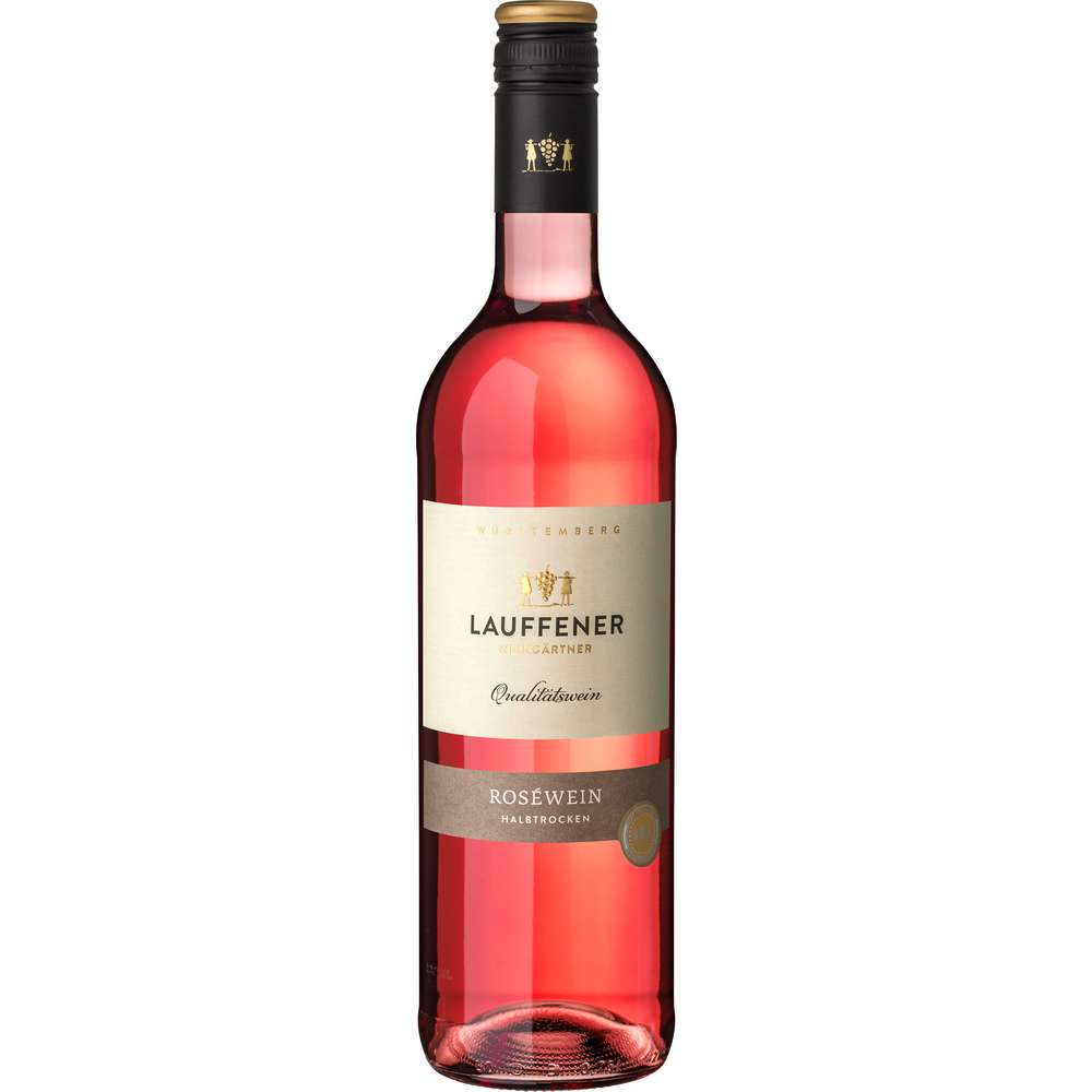Produktabbildung Lauffener Weingärtner Rosé halbtrocken Qualitätswein, Roséwein