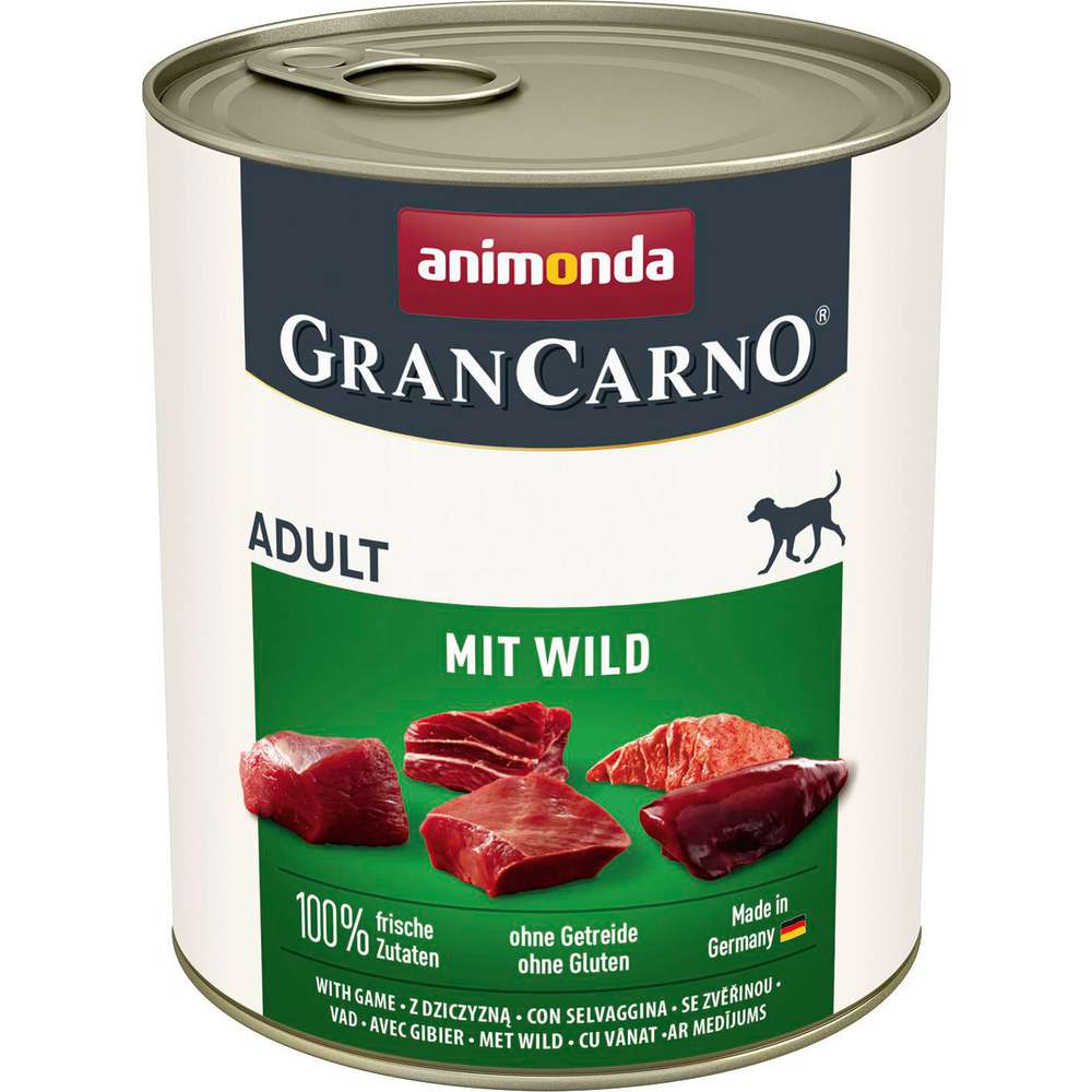 Produktabbildung animonda Hunde-Nassfutter Gran Carno, Wild
