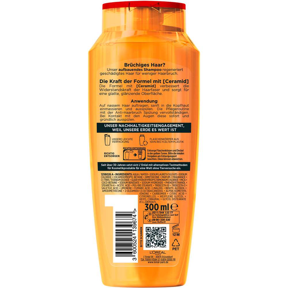 Produktabbildung L'Oreal Paris Elvital Shampoo, Anti Haarbruch