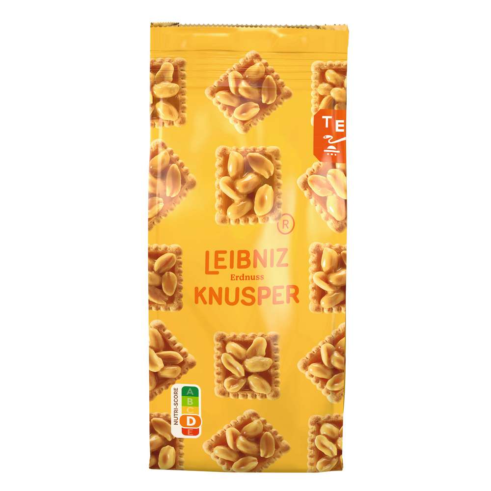 Produktabbildung Leibniz Knusper Keks mit Erdnüssen in Karamell
